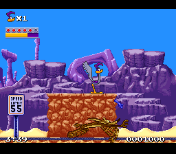 Road Runner vs. Wile E. Coyote screenshot 4 for Super Famicom